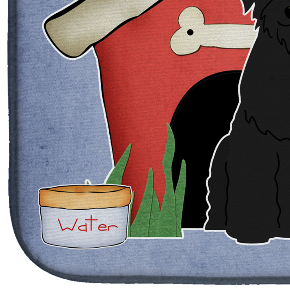 Dog House Collection Giant Schnauzer Dish Drying Mat BB2820DDM