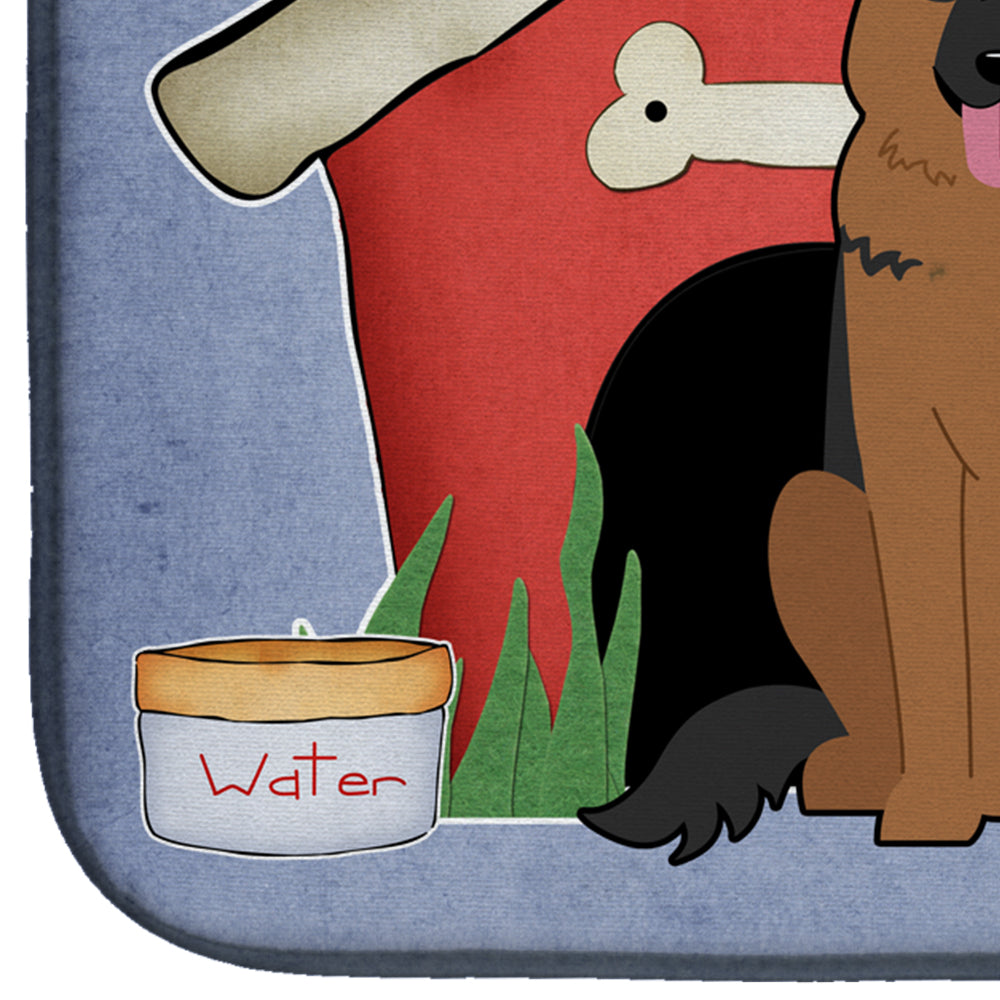 Dog House Collection German Shepherd Dish Drying Mat BB2821DDM  the-store.com.