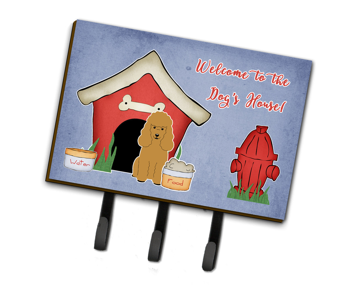 Dog House Collection Poodle Tan Leash or Key Holder BB2823TH68  the-store.com.
