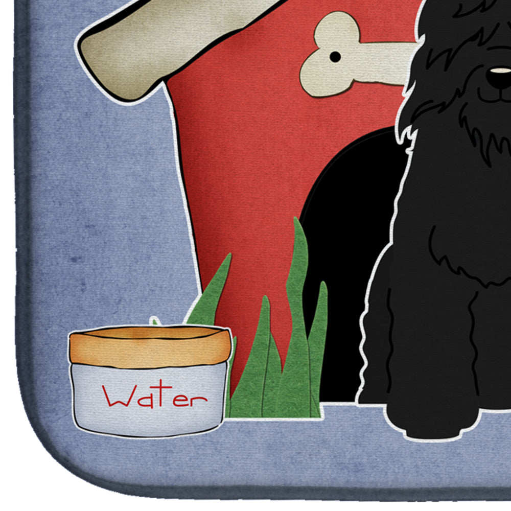 Dog House Collection Bouvier des Flandres Dish Drying Mat BB2828DDM  the-store.com.