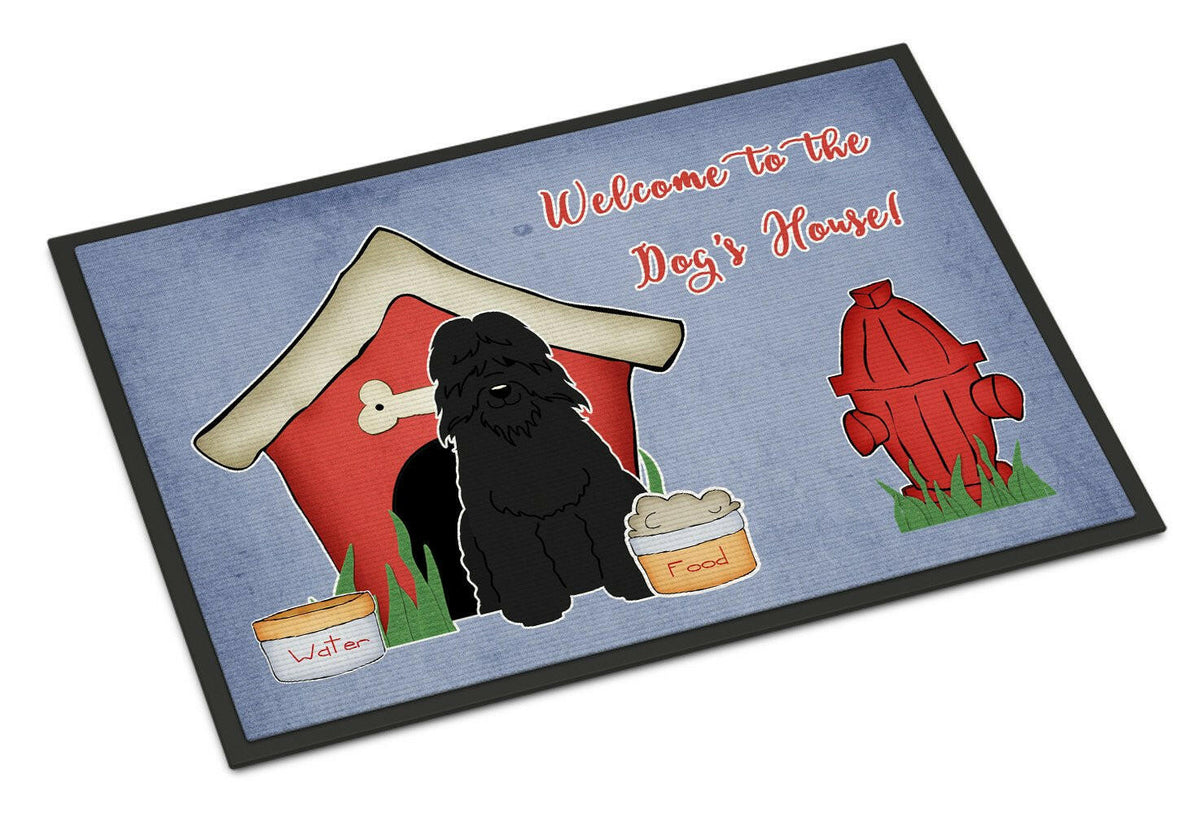 Dog House Collection Bouvier des Flandres Indoor or Outdoor Mat 18x27 BB2828MAT - the-store.com