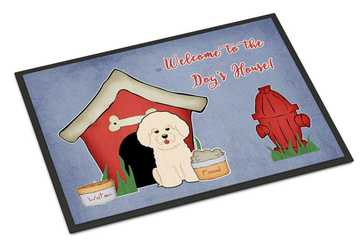 Dog House Collection Bichon Frise Indoor or Outdoor Mat 18x27 BB2829MAT - the-store.com