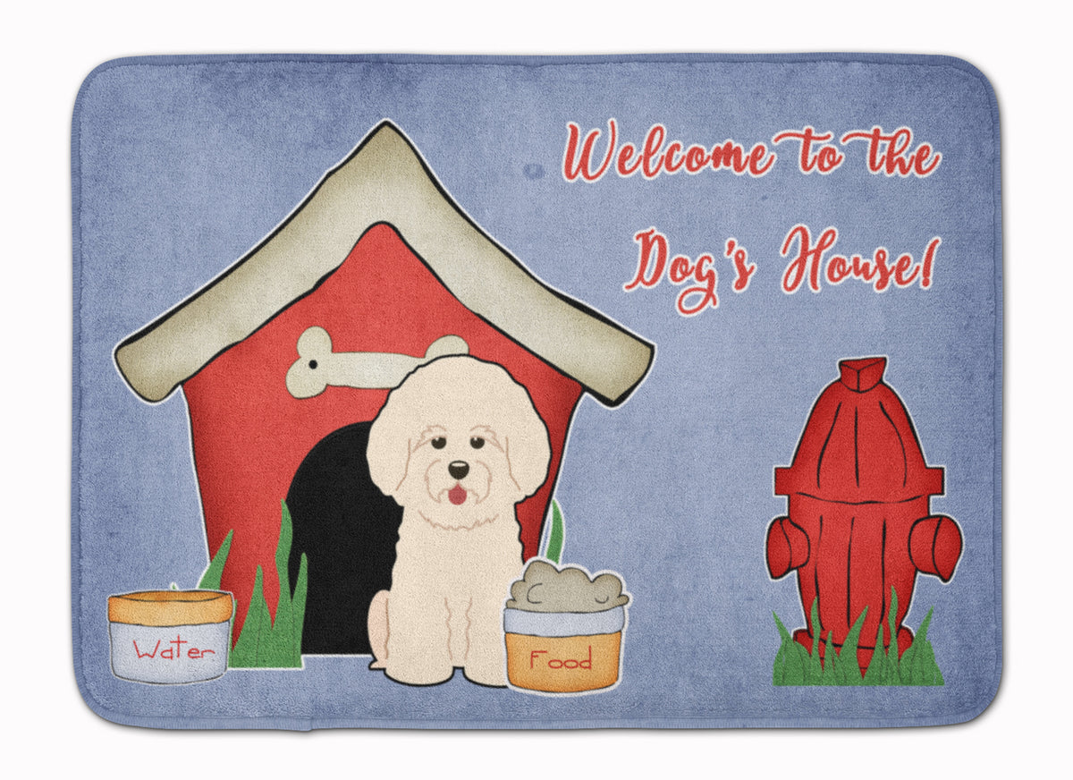 Dog House Collection Bichon Frise Machine Washable Memory Foam Mat BB2829RUG - the-store.com