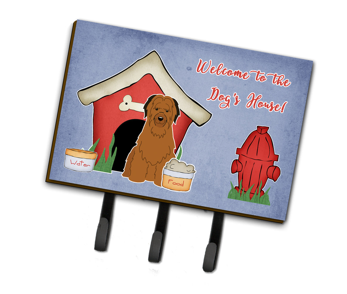 Dog House Collection Briard Brown Leash or Key Holder BB2836TH68  the-store.com.