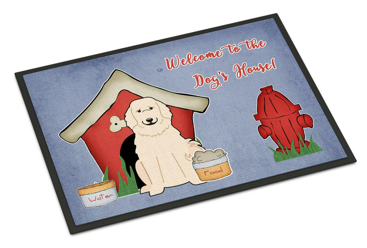 Dog House Collection Great Pyrenese Indoor or Outdoor Mat 18x27 BB2837MAT - the-store.com