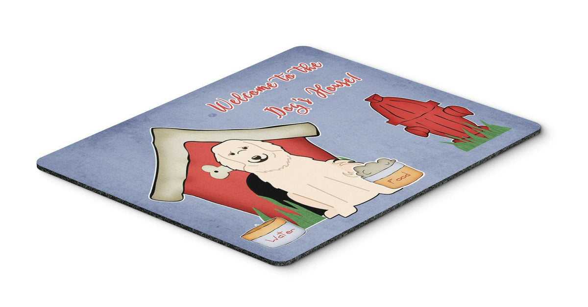 Dog House Collection Great Pyrenese Mouse Pad, Hot Pad or Trivet BB2837MP by Caroline&#39;s Treasures