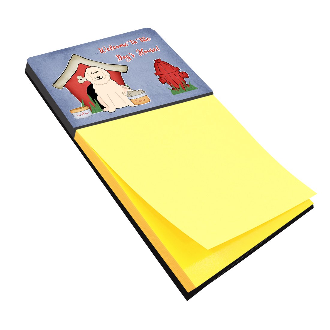 Dog House Collection Great Pyrenese Sticky Note Holder BB2837SN by Caroline&#39;s Treasures