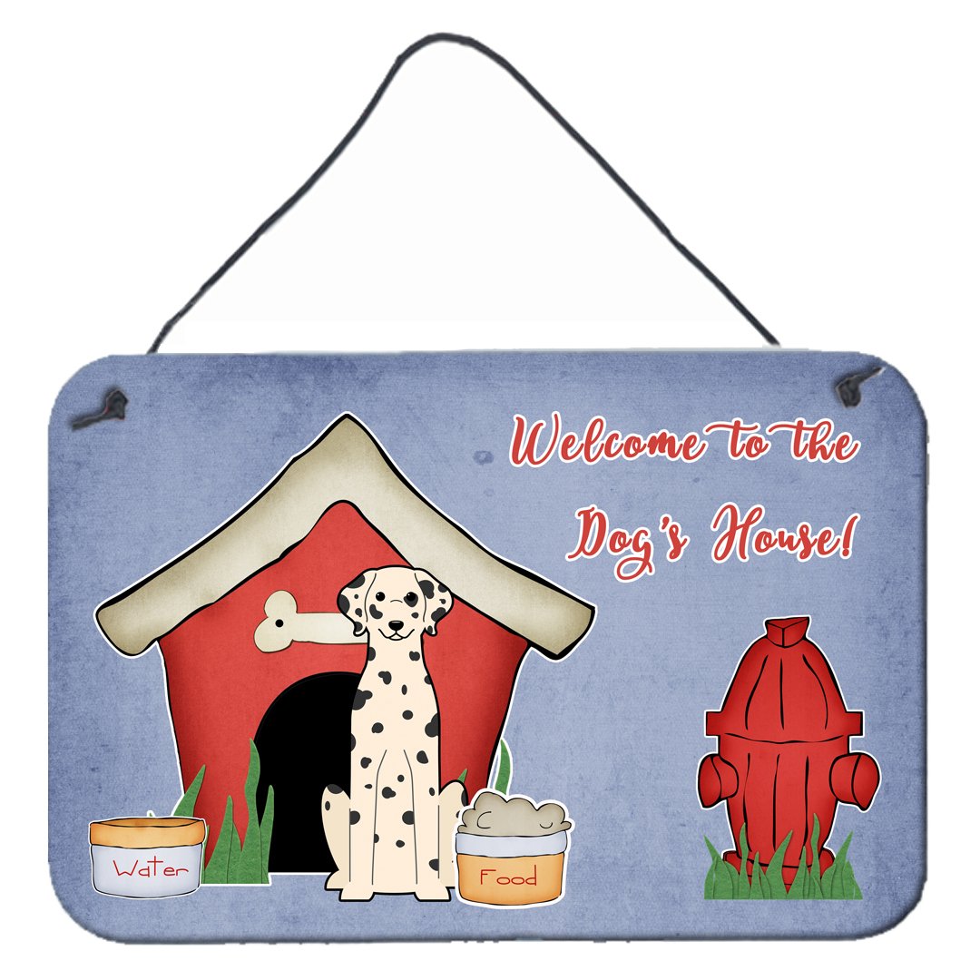Dog House Collection Dalmatian Wall or Door Hanging Prints by Caroline&#39;s Treasures