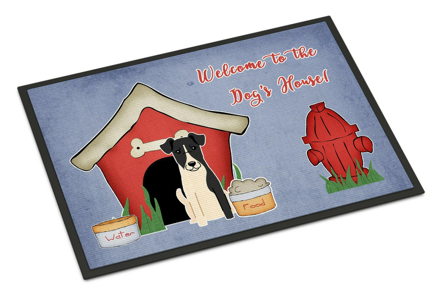 Dog House Collection Smooth Fox Terrier Indoor or Outdoor Mat 18x27 BB2852MAT - the-store.com