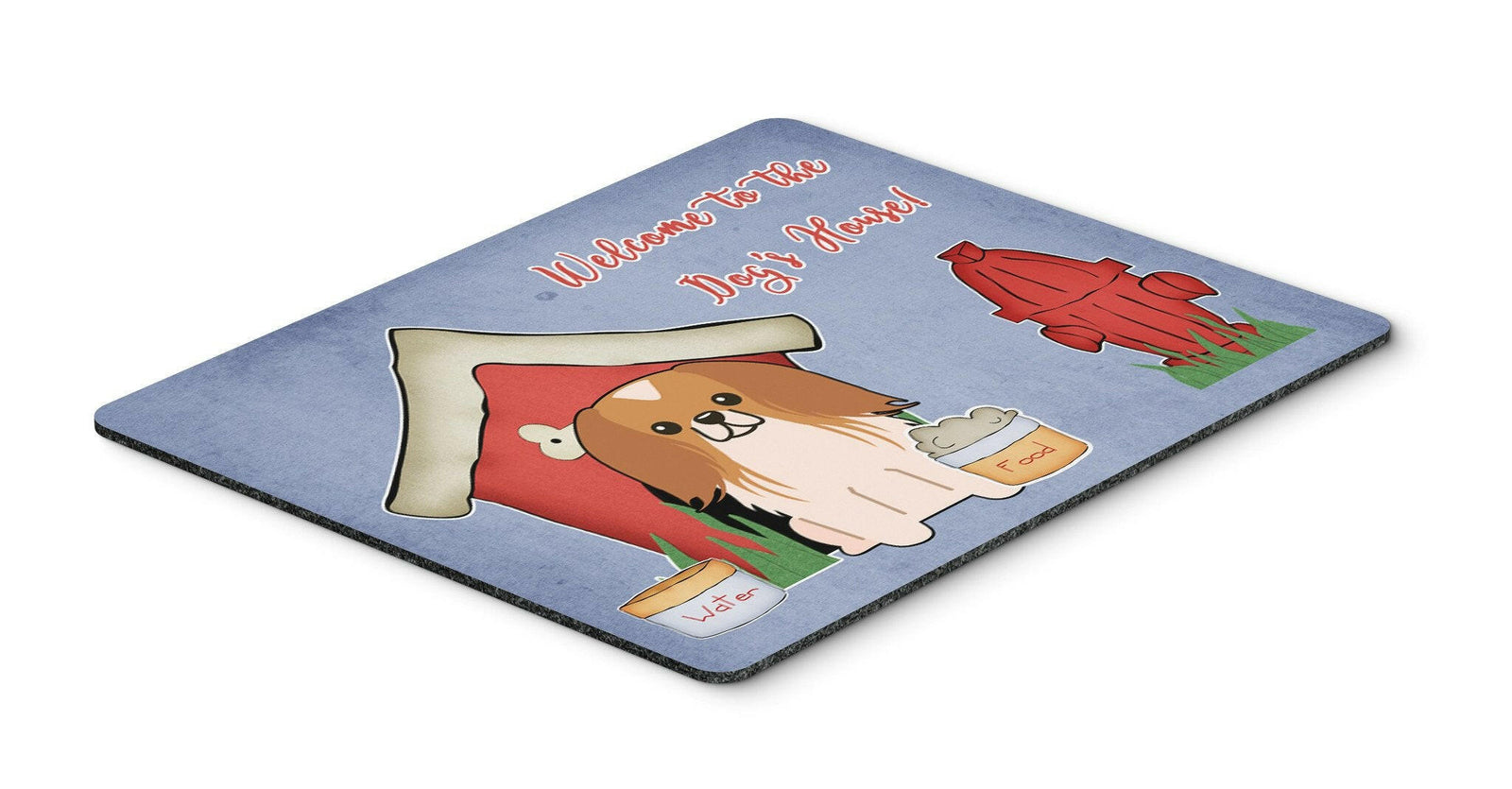 Dog House Collection Pekingnese Red White Mouse Pad, Hot Pad or Trivet BB2857MP by Caroline's Treasures