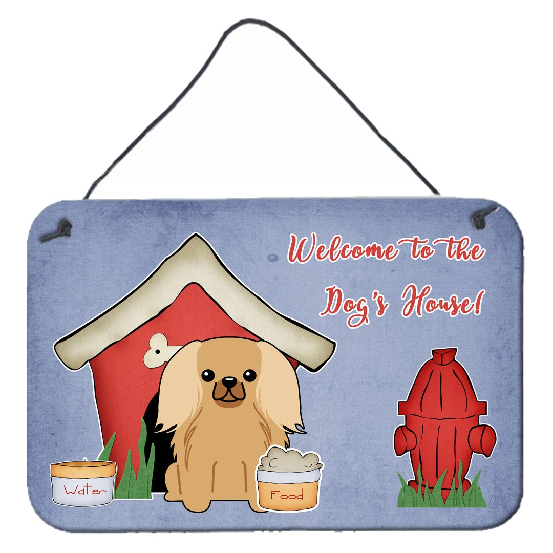 Dog House Collection Pekingnese Fawn Sable Wall or Door Hanging Prints by Caroline's Treasures