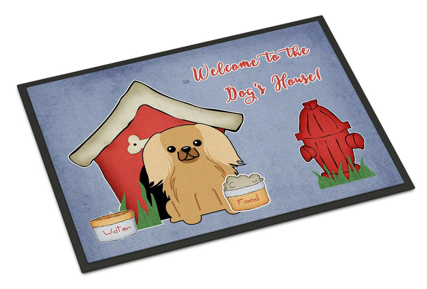 Dog House Collection Pekingnese Fawn Sable Indoor or Outdoor Mat 24x36 BB2858JMAT - the-store.com