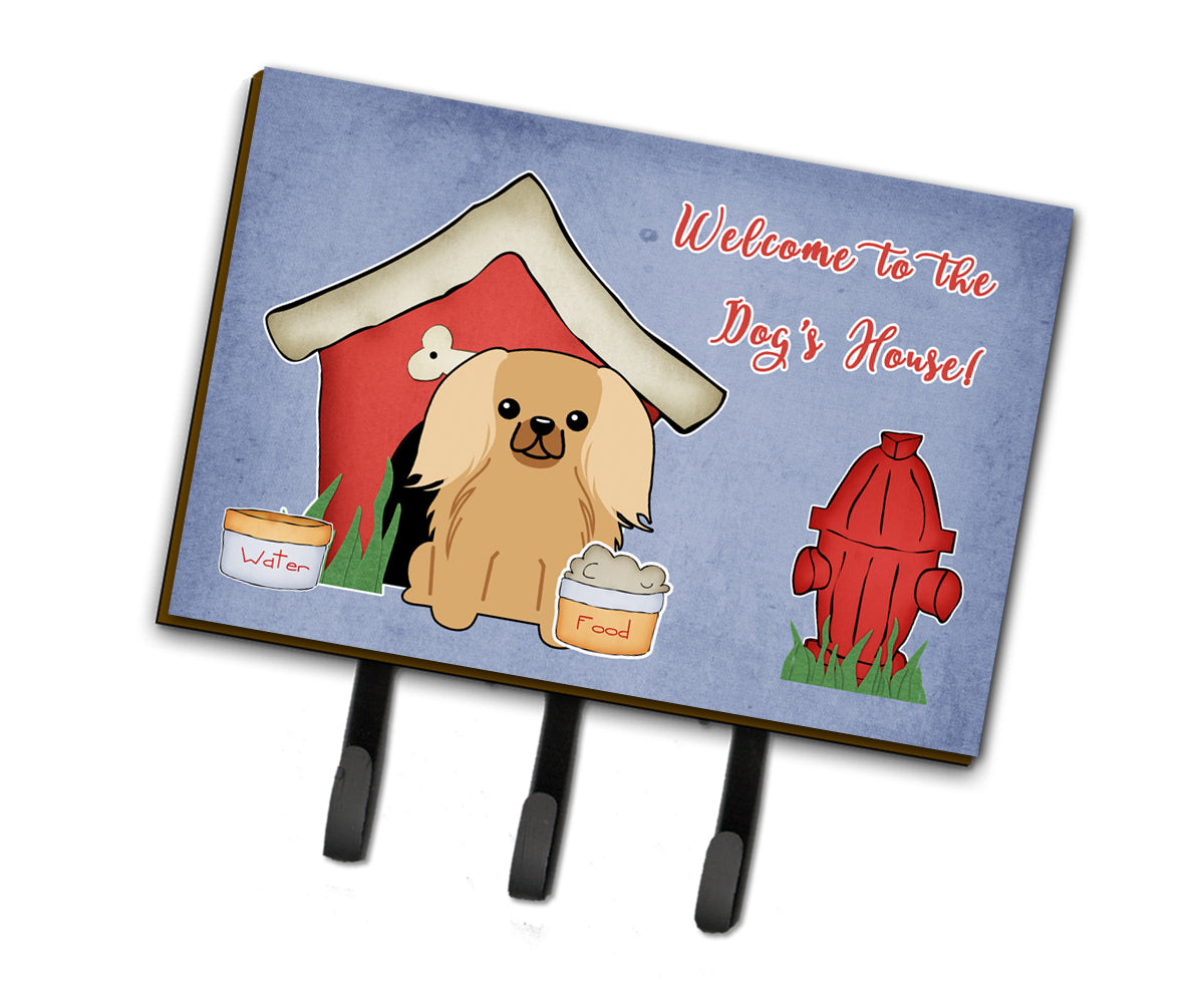 Dog House Collection Pekingnese Fawn Sable Leash or Key Holder  the-store.com.