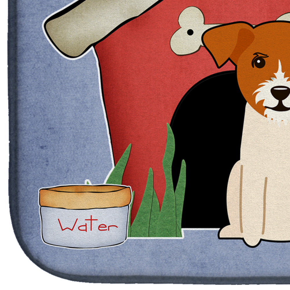 Dog House Collection Jack Russell Terrier Dish Drying Mat BB2862DDM  the-store.com.