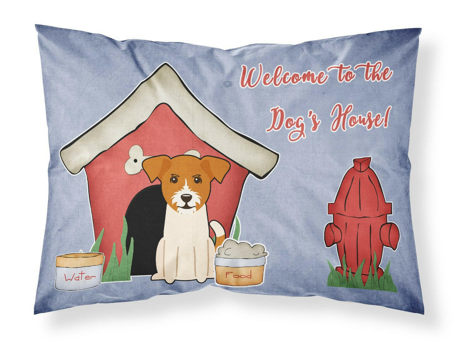 Dog House Collection Jack Russell Terrier Fabric Standard Pillowcase BB2862PILLOWCASE by Caroline's Treasures