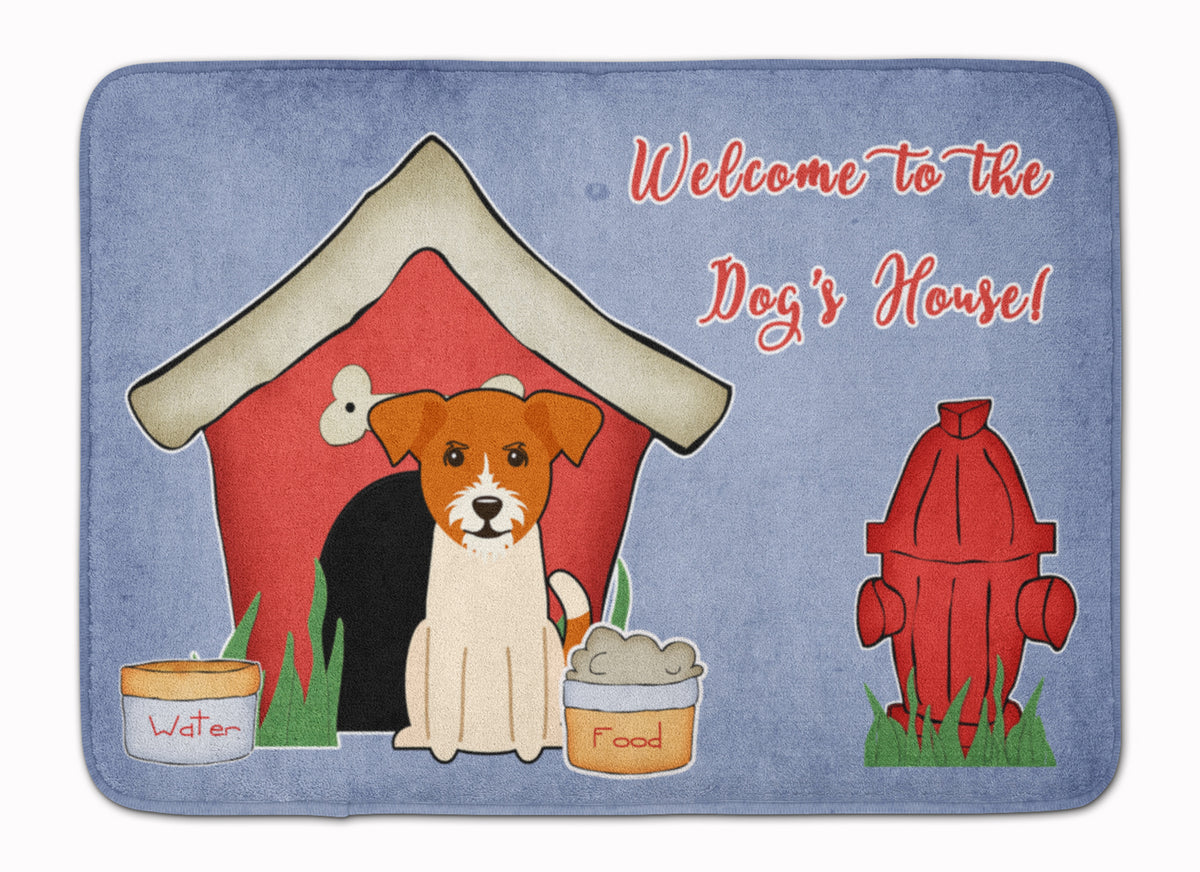 Dog House Collection Jack Russell Terrier Machine Washable Memory Foam Mat BB2862RUG - the-store.com
