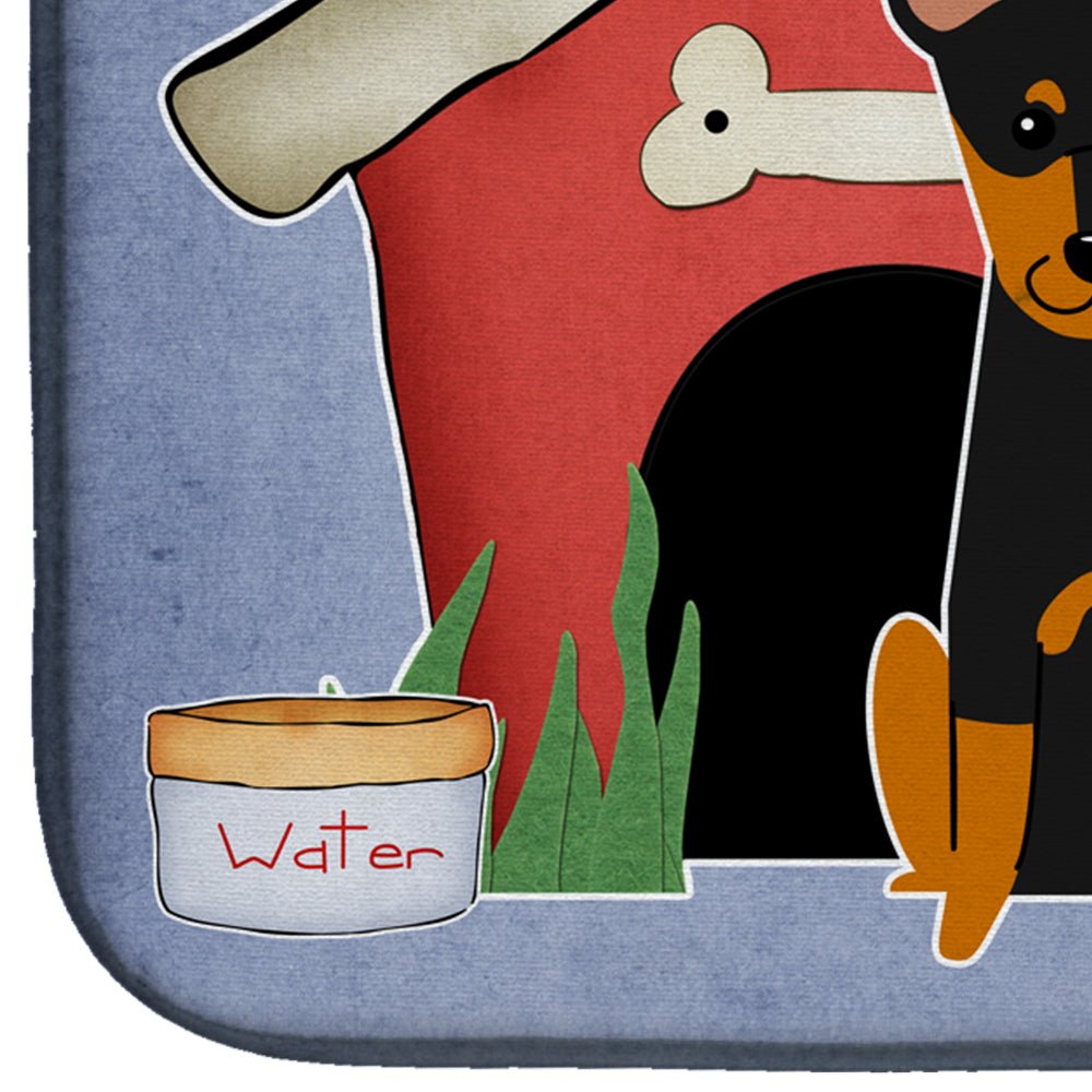 Dog House Collection English Toy Terrier Dish Drying Mat BB2863DDM  the-store.com.