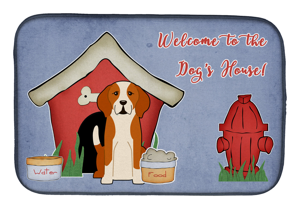 Dog House Collection English Foxhound Dish Drying Mat BB2864DDM