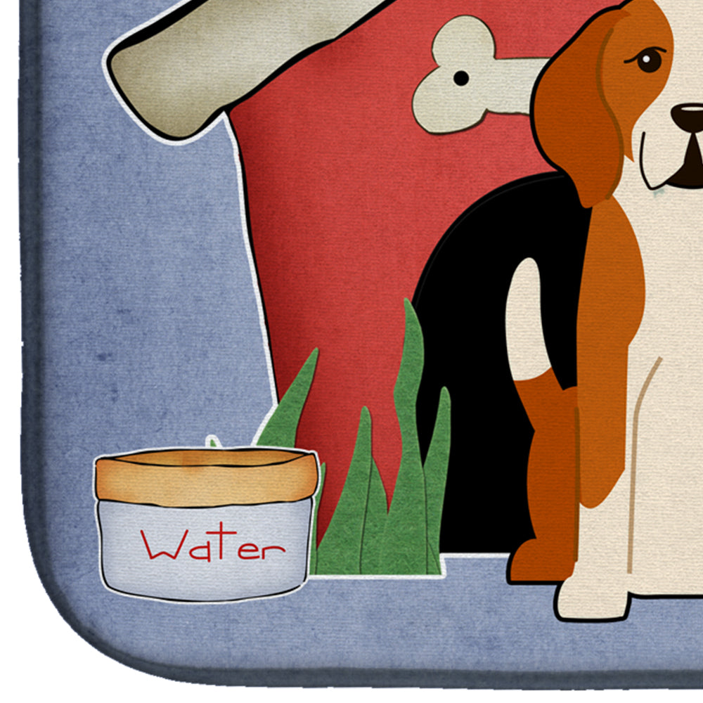 Dog House Collection English Foxhound Dish Drying Mat BB2864DDM