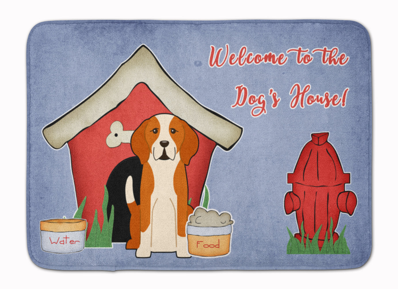 Dog House Collection English Foxhound Machine Washable Memory Foam Mat BB2864RUG - the-store.com