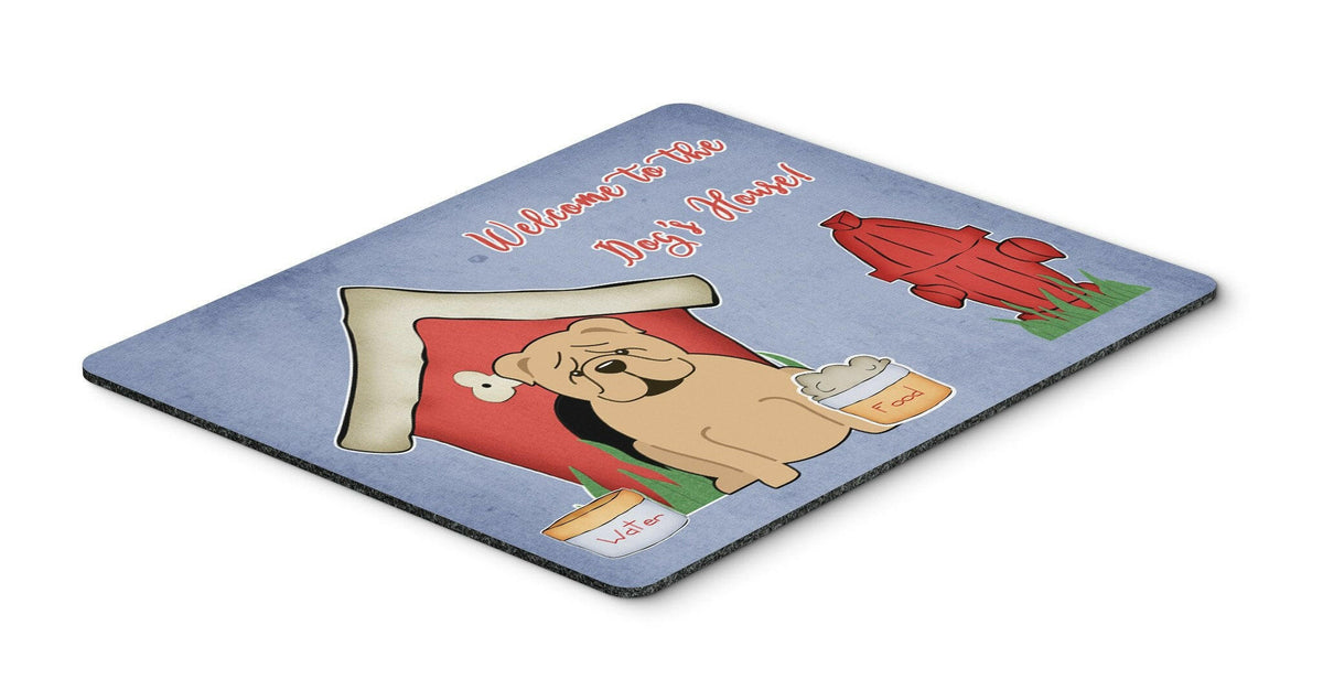 Dog House Collection English Bulldog Fawn Mouse Pad, Hot Pad or Trivet BB2878MP by Caroline&#39;s Treasures