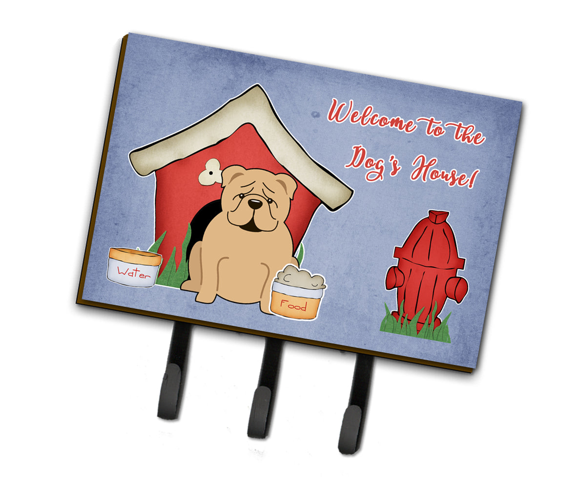 Dog House Collection English Bulldog Fawn Leash or Key Holder BB2878TH68  the-store.com.
