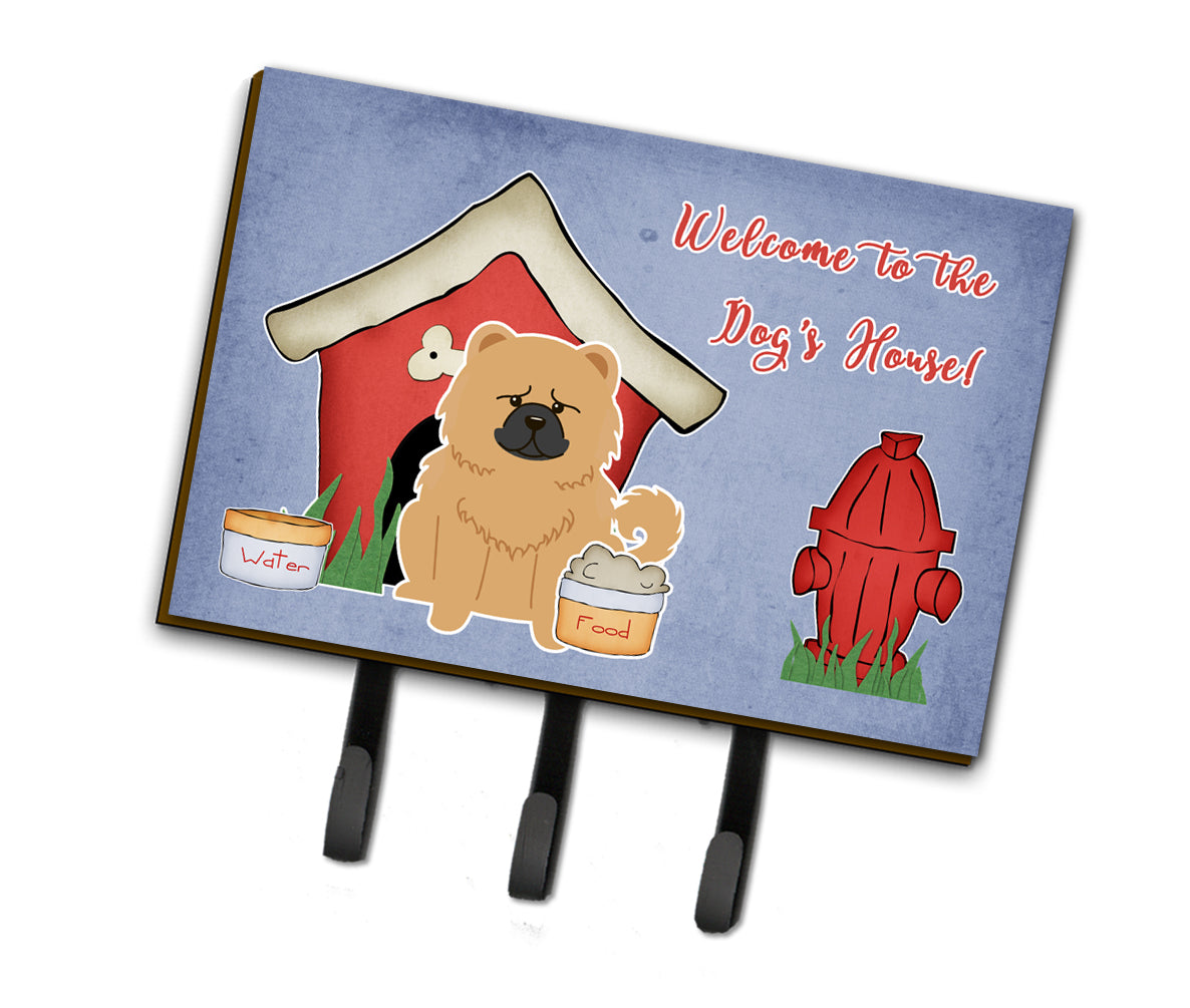 Dog House Collection Chow Chow Cream Leash or Key Holder