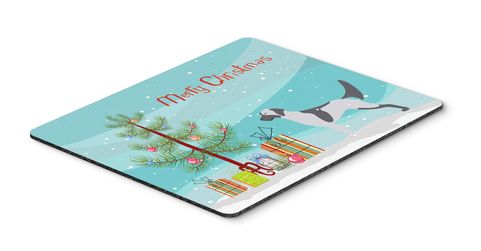 English Setter Merry Christmas Tree Mouse Pad, Hot Pad or Trivet by Caroline's Treasures