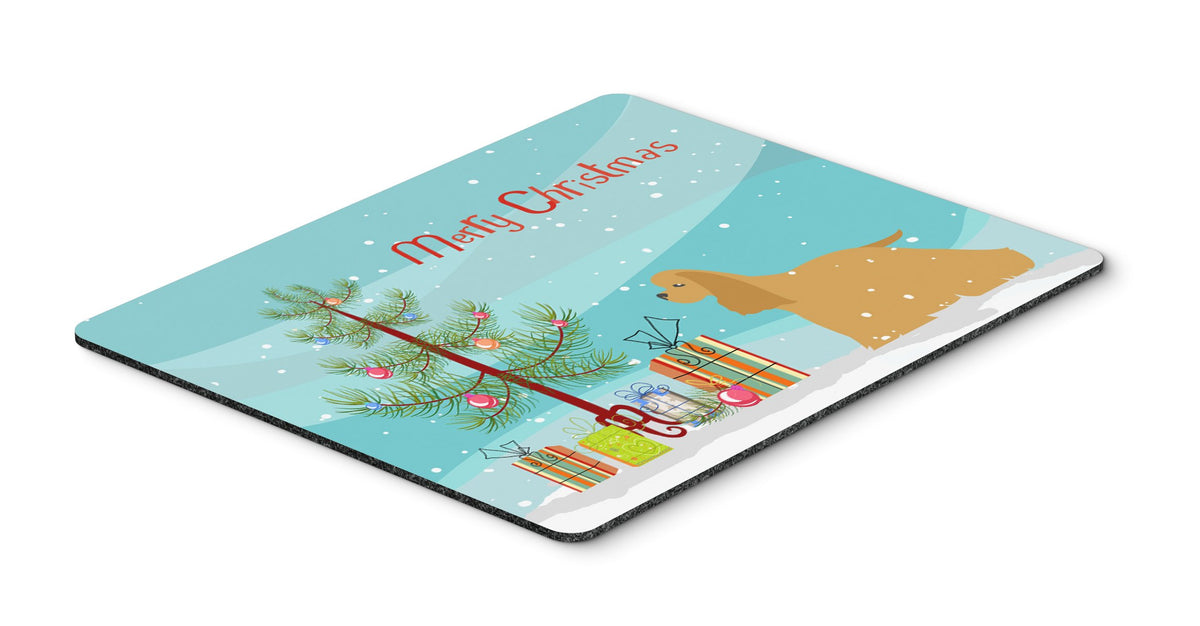 Cocker Spaniel Merry Christmas Tree Mouse Pad, Hot Pad or Trivet by Caroline&#39;s Treasures