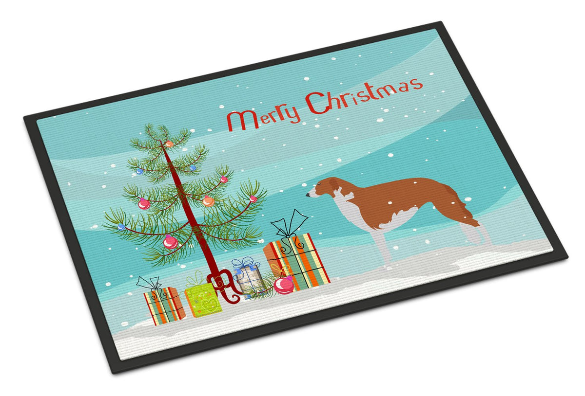 Borzoi Russian Greyhound Christmas Indoor or Outdoor Mat 24x36 BB2917JMAT by Caroline&#39;s Treasures