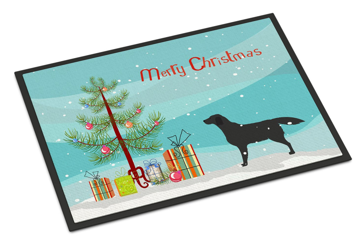 Black Labrador Retriever Christmas Indoor or Outdoor Mat 24x36 BB2926JMAT by Caroline&#39;s Treasures