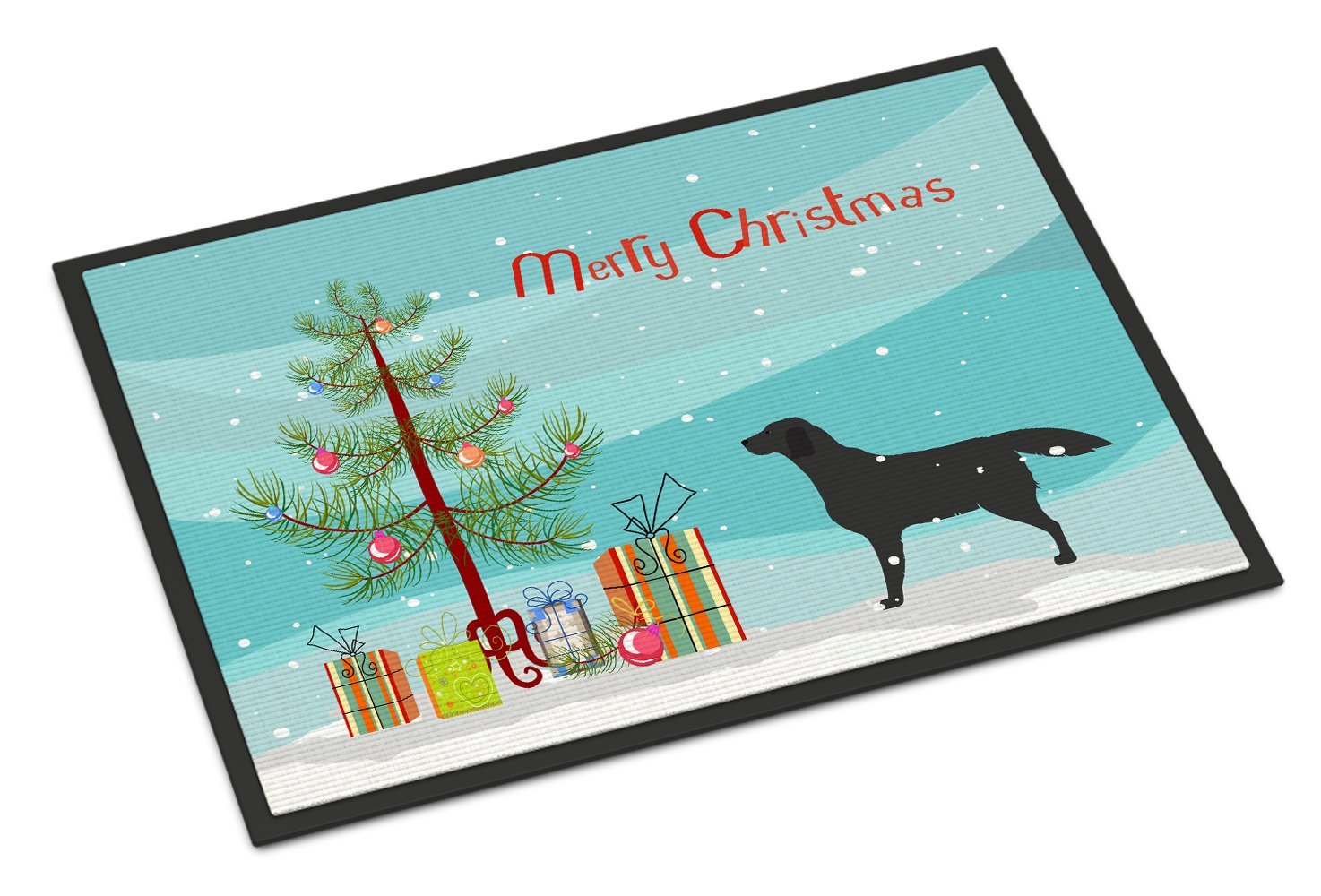 Black Labrador Retriever Christmas Indoor or Outdoor Mat 24x36 BB2926JMAT by Caroline's Treasures