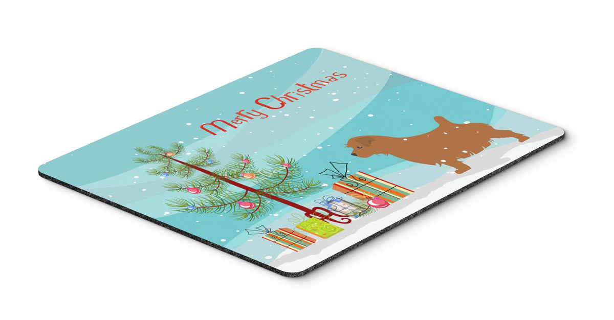 Norfolk Terrier Merry Christmas Tree Mouse Pad, Hot Pad or Trivet by Caroline&#39;s Treasures