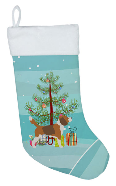 Beagle Merry Christmas Tree Christmas Stocking BB2928CS