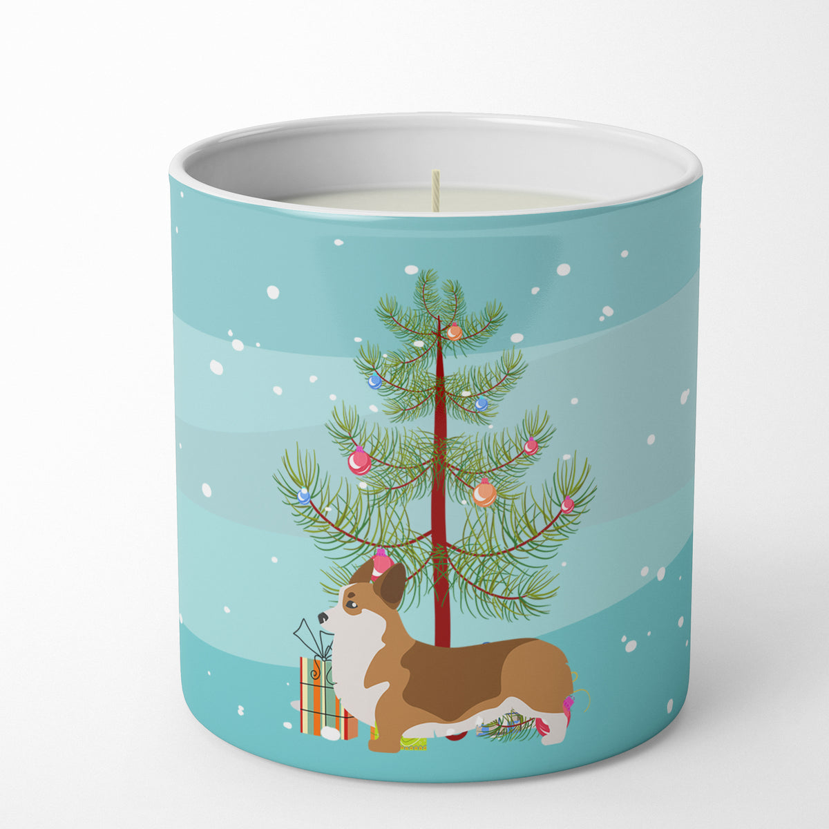 Buy this Corgi Merry Christmas Tree 10 oz Decorative Soy Candle