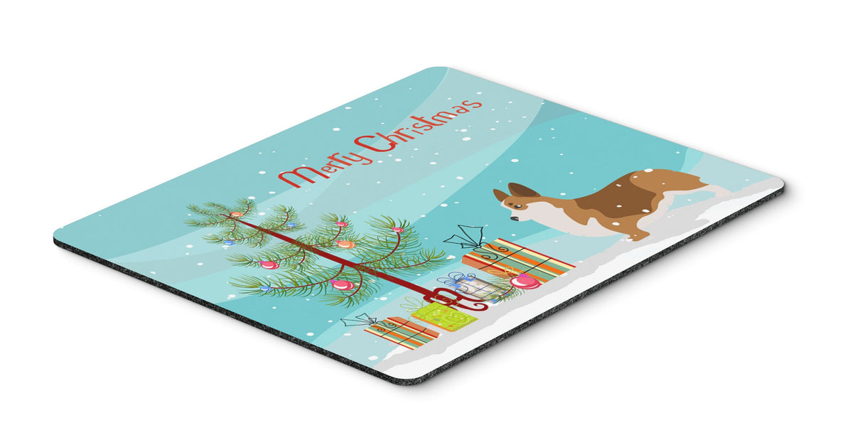 Corgi Merry Christmas Tree Mouse Pad, Hot Pad or Trivet BB2938MP by Caroline&#39;s Treasures
