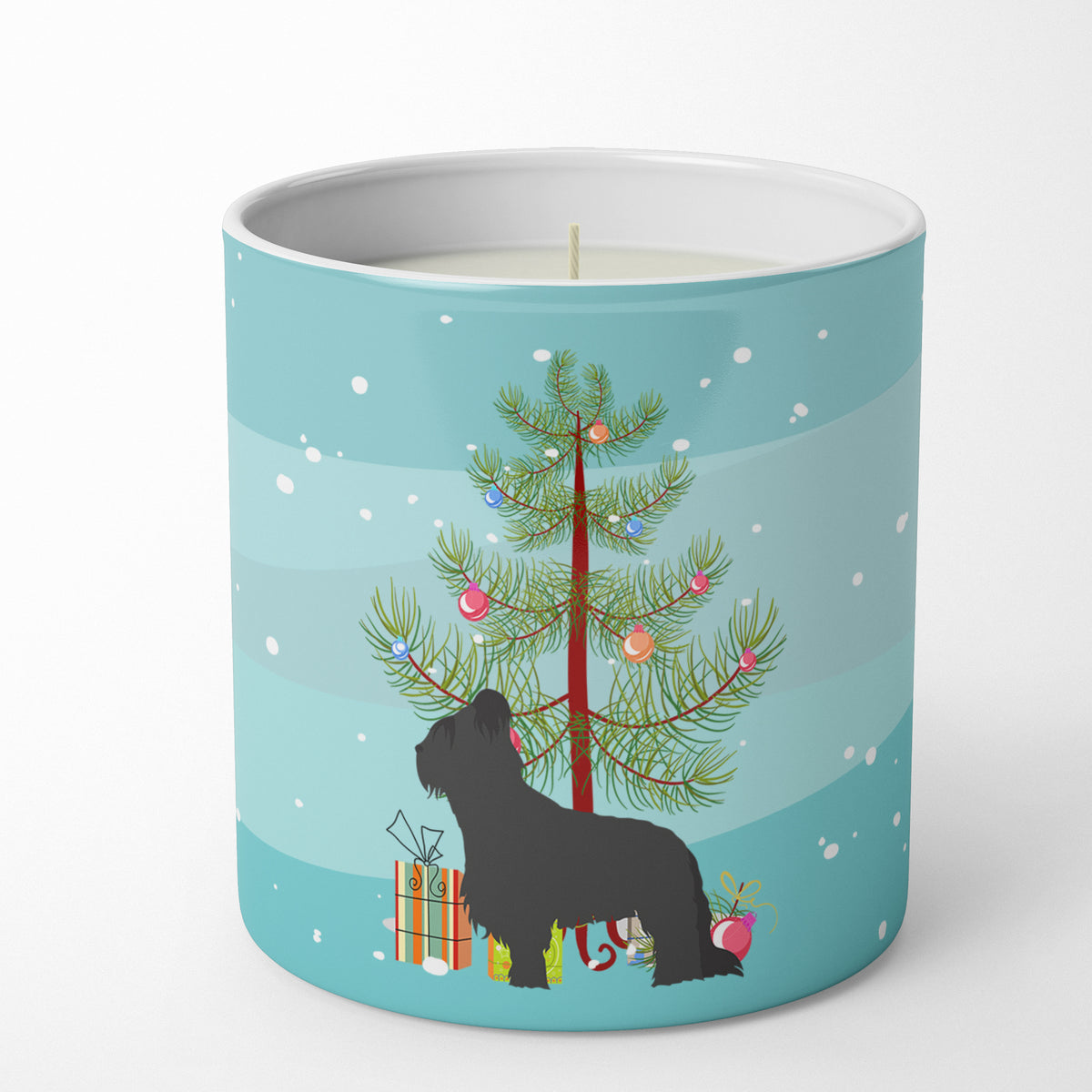 Buy this Briard Merry Christmas Tree 10 oz Decorative Soy Candle