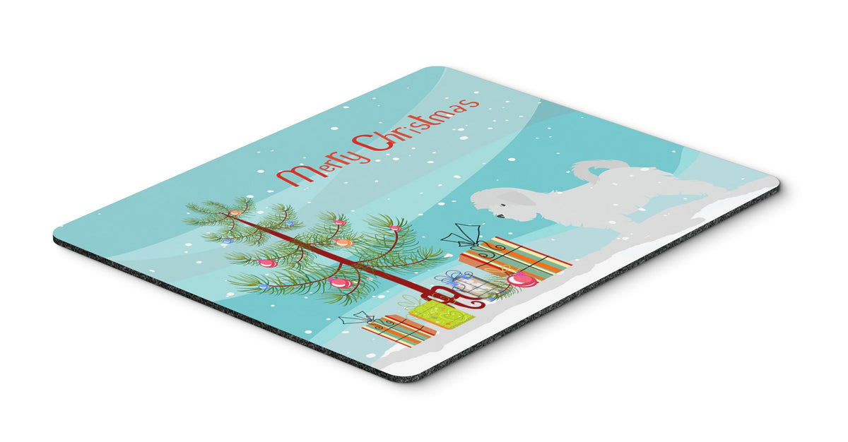 Maltese Merry Christmas Tree Mouse Pad, Hot Pad or Trivet by Caroline&#39;s Treasures