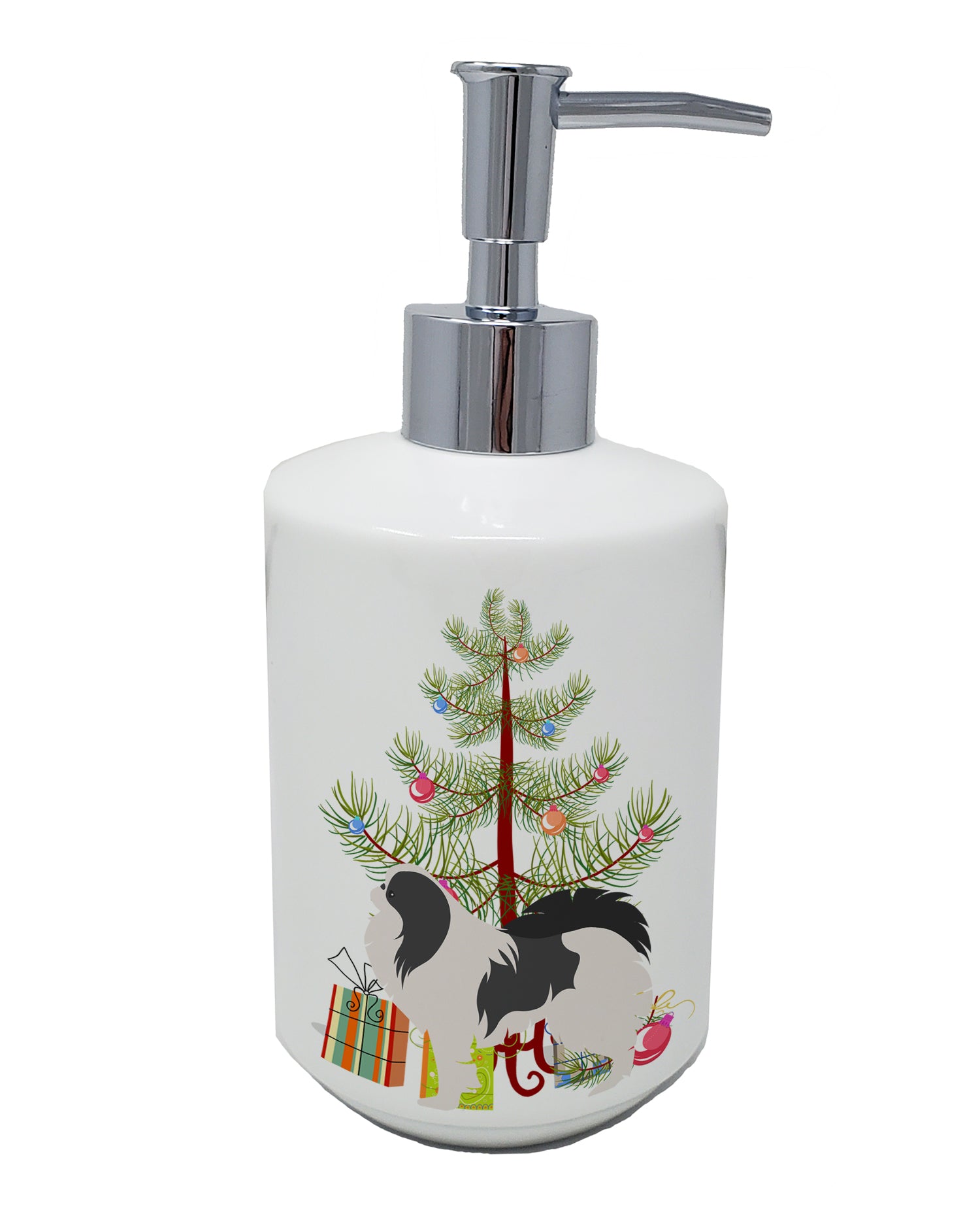 Buy this Japanese Chin Merry Christmas Tree Ceramic Soap Dispenser