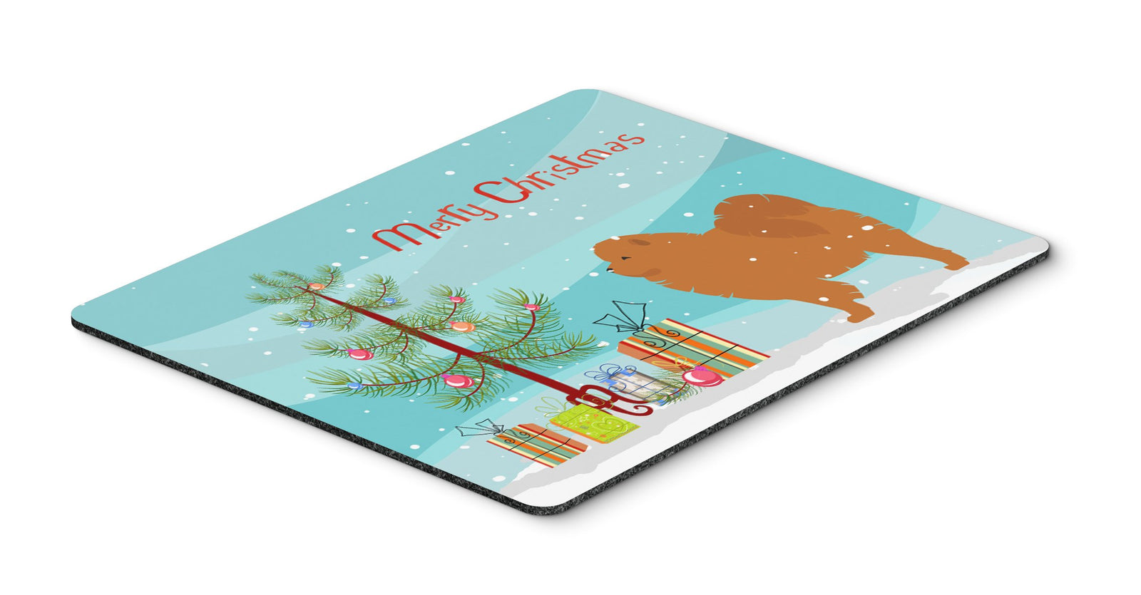Chow Chow Merry Christmas Tree Mouse Pad, Hot Pad or Trivet by Caroline's Treasures
