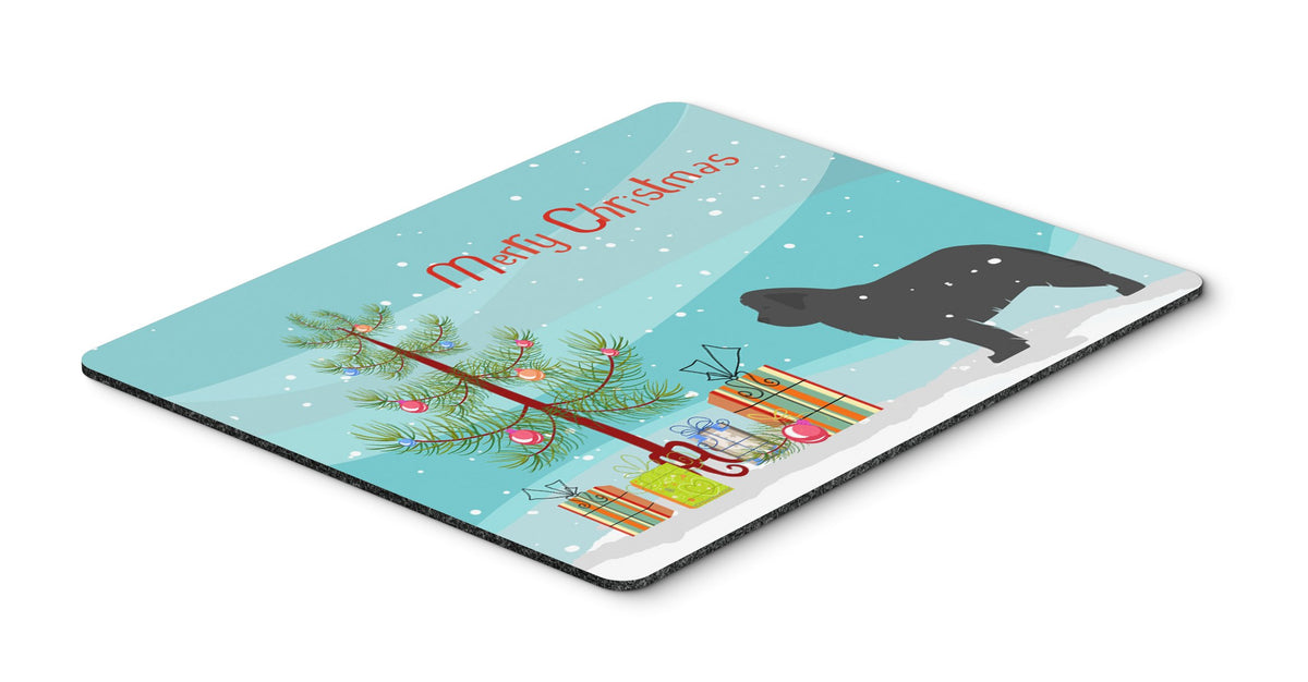 Newfoundland Merry Christmas Tree Mouse Pad, Hot Pad or Trivet by Caroline&#39;s Treasures