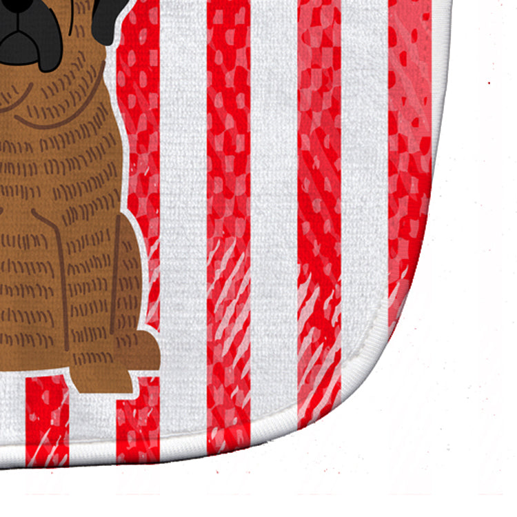 Patriotic USA Mastiff Brindle Baby Bib BB3010BIB - the-store.com
