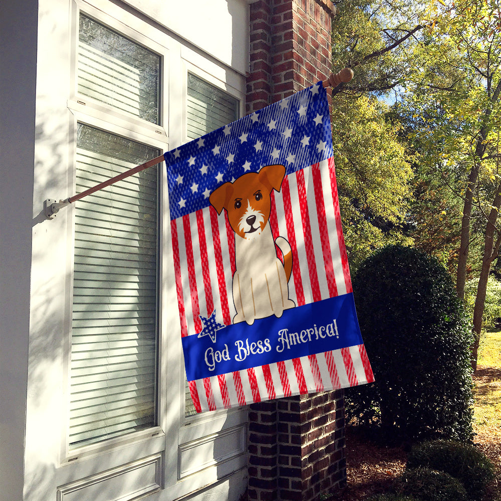 Patriotic USA Jack Russell Terrier Flag Canvas House Size BB3103CHF  the-store.com.