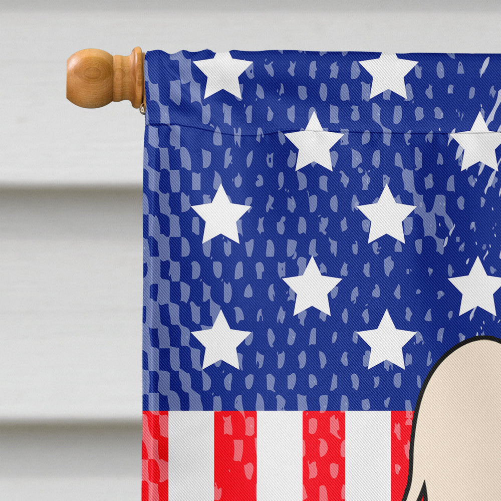 Patriotic USA Chinese Crested Cream Flag Canvas House Size BB3108CHF  the-store.com.