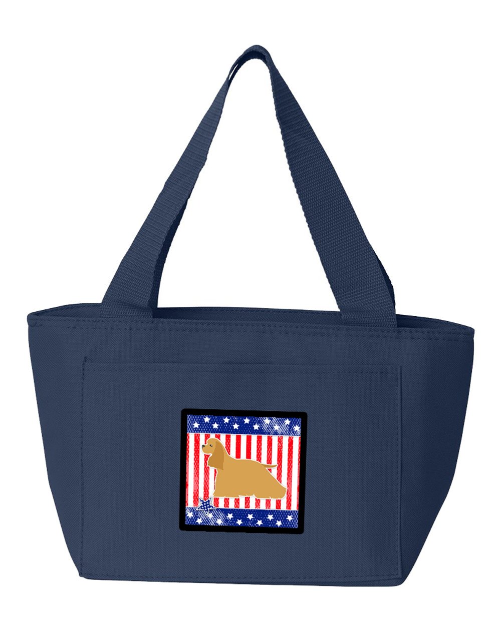 USA Patriotic Cocker Spaniel Lunch Bag BB3286NA-8808 by Caroline&#39;s Treasures