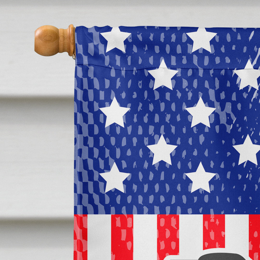 USA Patriotic English Pointer Flag Canvas House Size BB3295CHF