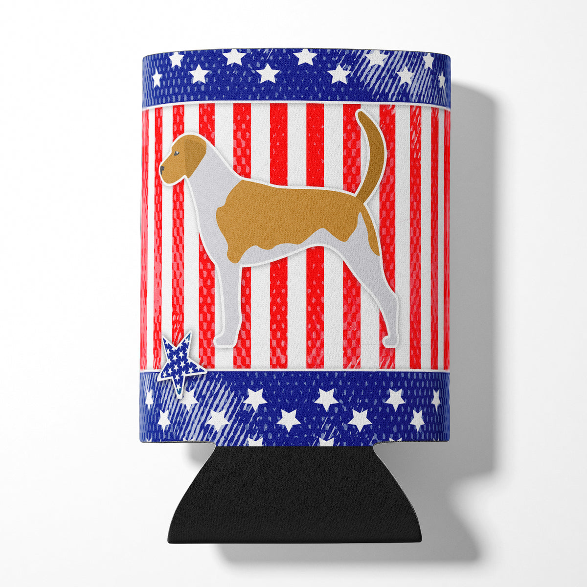 USA Patriotic American Foxhound Can or Bottle Hugger BB3298CC