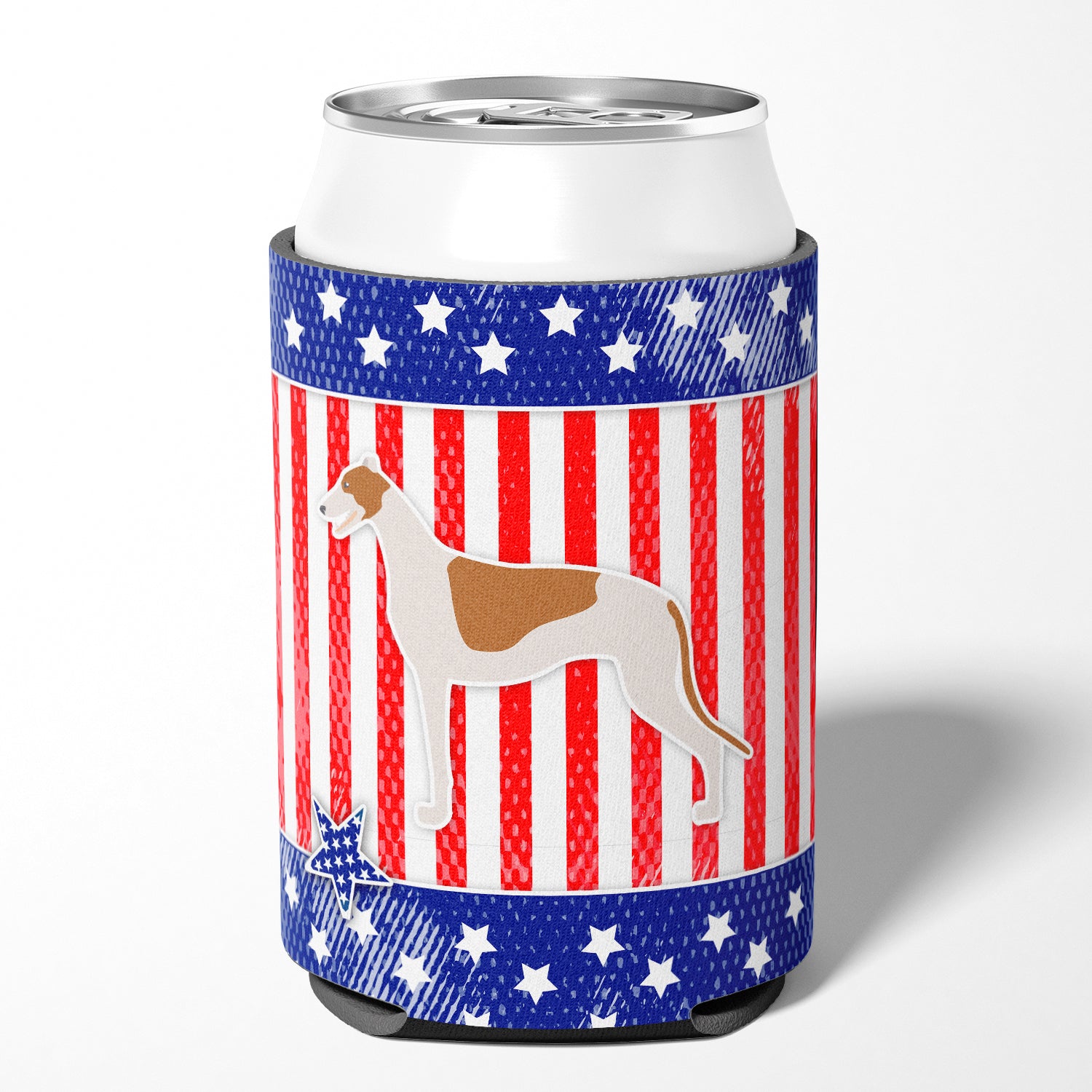 USA Patriotic Greyhound Porte-canette ou porte-bouteille BB3305CC