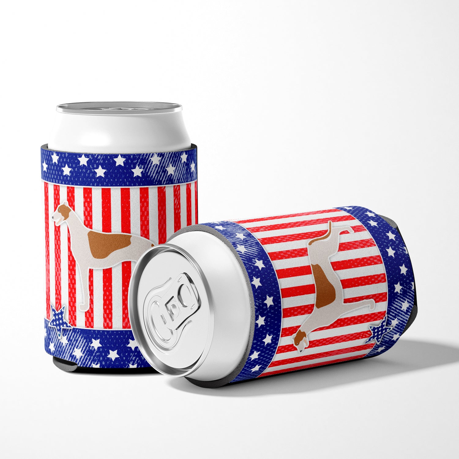 USA Patriotic Greyhound Can or Bottle Hugger BB3305CC  the-store.com.