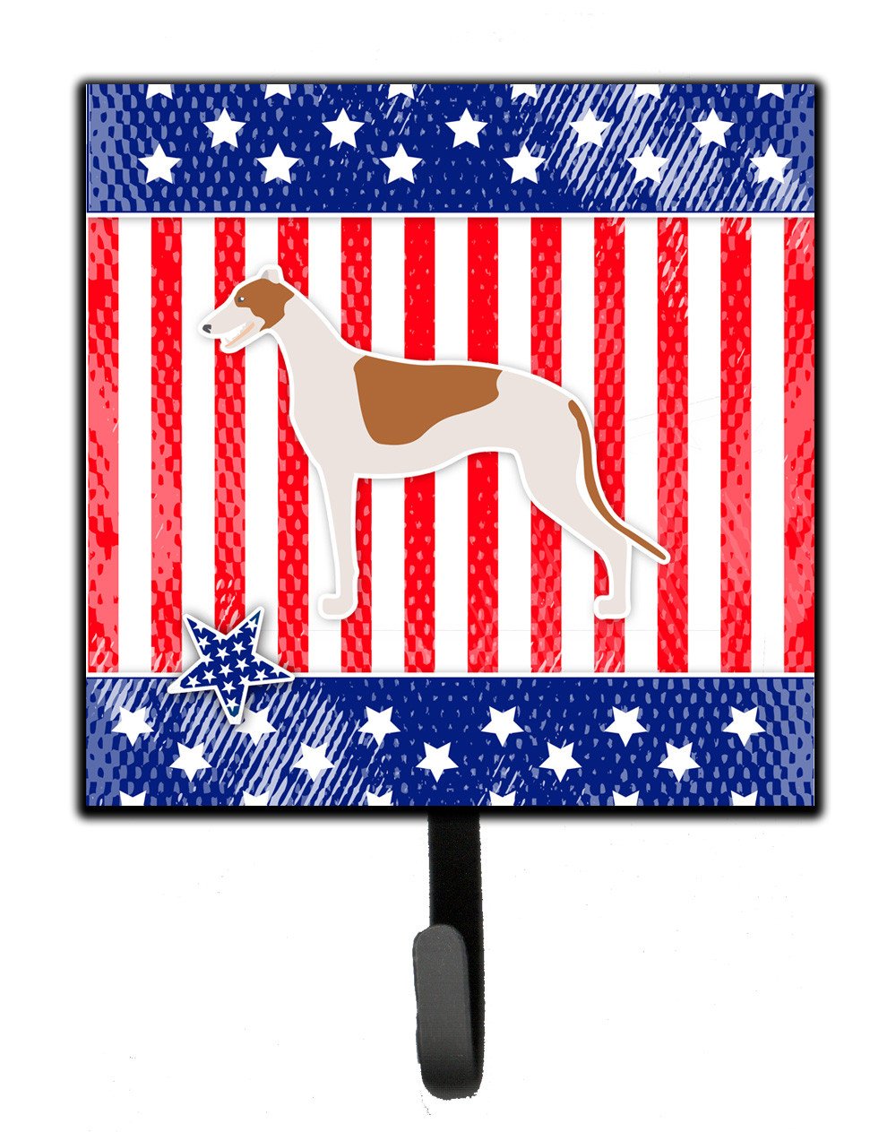 USA Patriotic Greyhound Leash or Key Holder BB3305SH4 by Caroline&#39;s Treasures